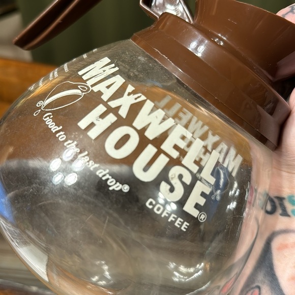 Vintage Maxwell House Glass Coffee E-174 Carafe Vintage Maxwell House Coffee Pot - Picture 10 of 13